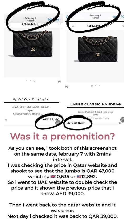 Chanel resale price